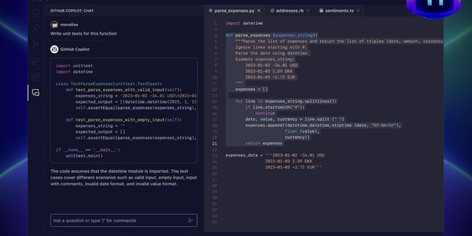 GitHub Copilot: Assistente di Codifica Basato sull’Intelligenza Artificiale